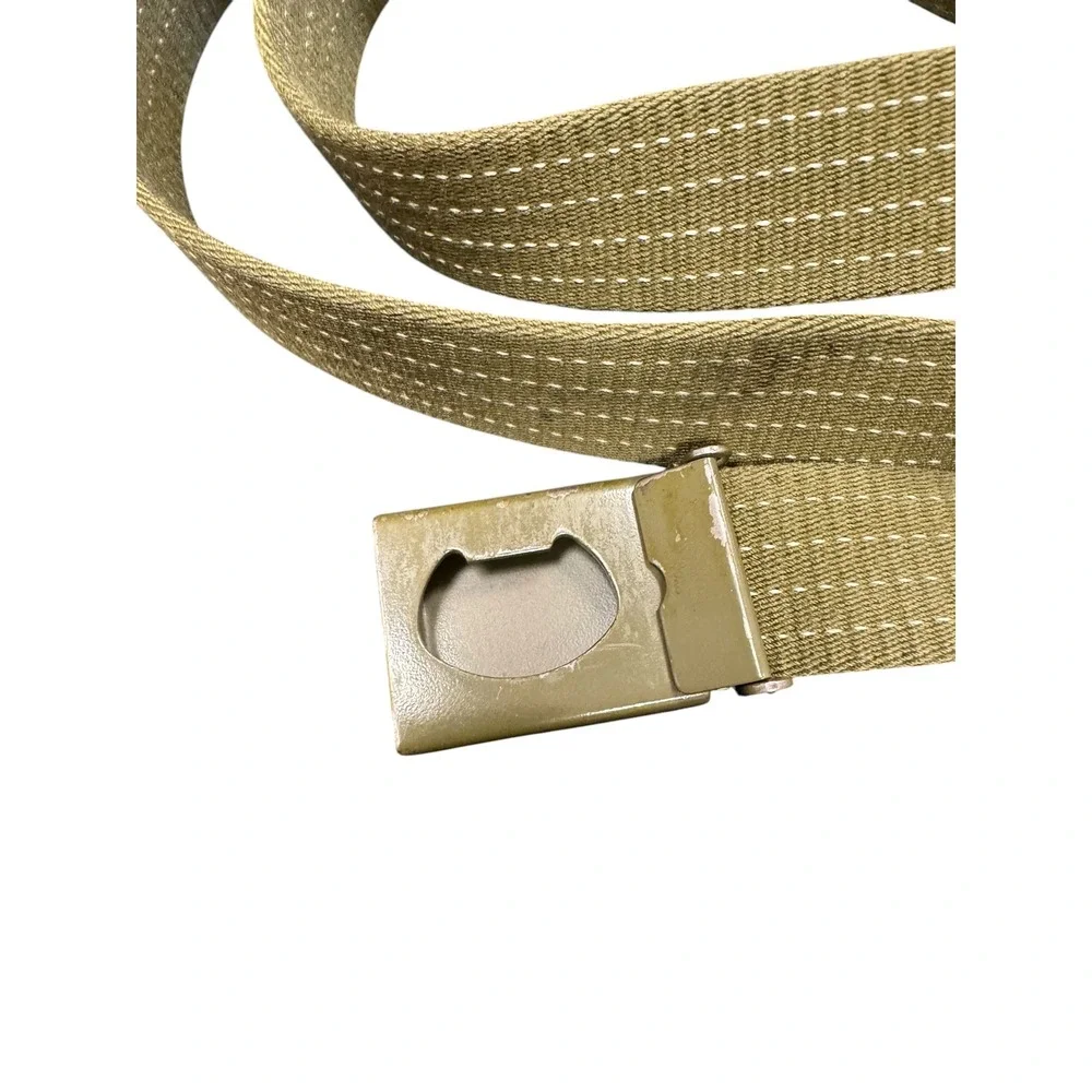 HUF Web Belt Mens OS Olive Green Good Bottle Opener Buckle Skater Streetwear